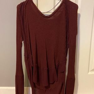 Free People Oversized Long Sleeve